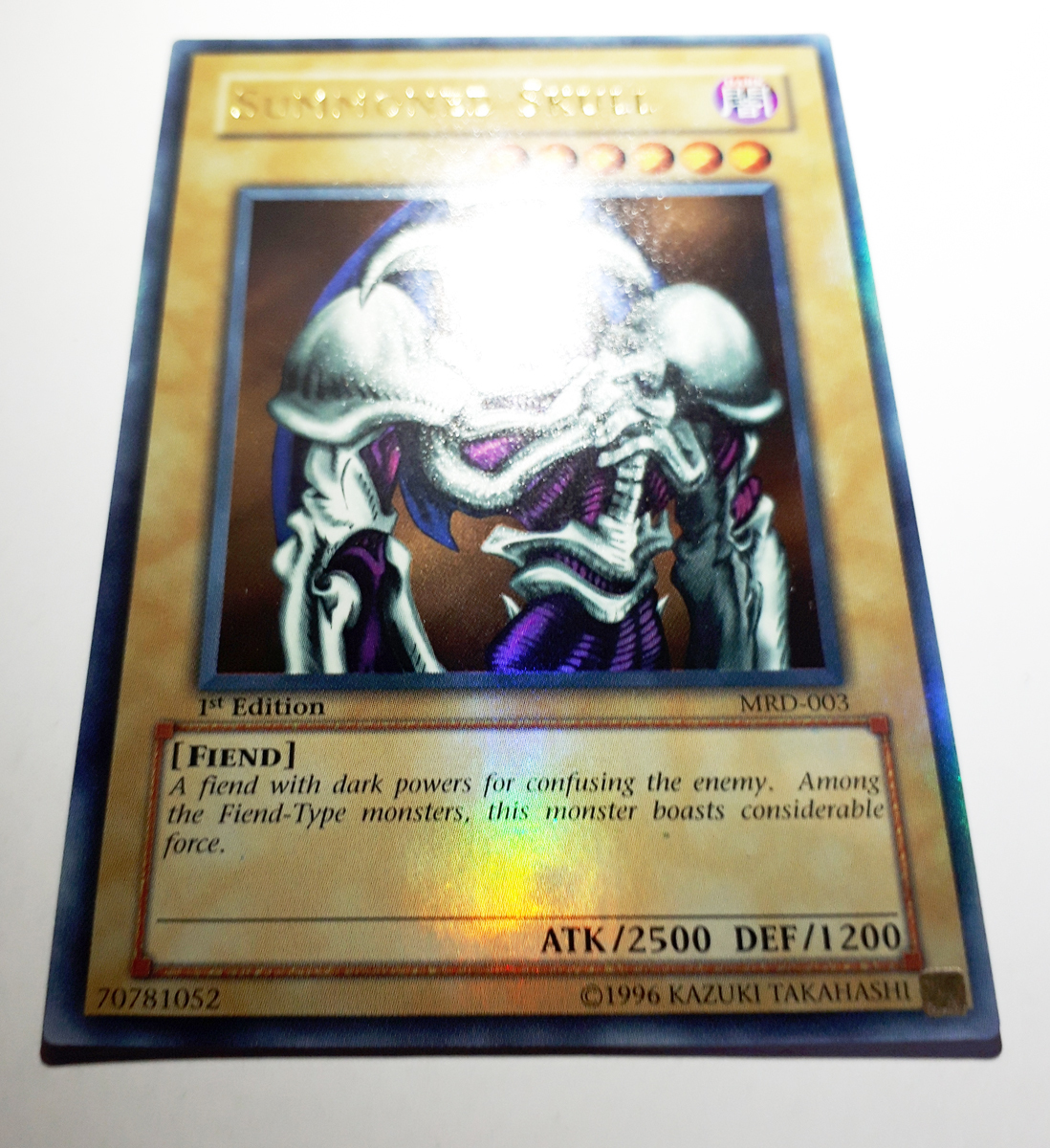 遊戯王/デーモンの召喚 MRD-003 アジア版 1st ウルトラ 美品 1st