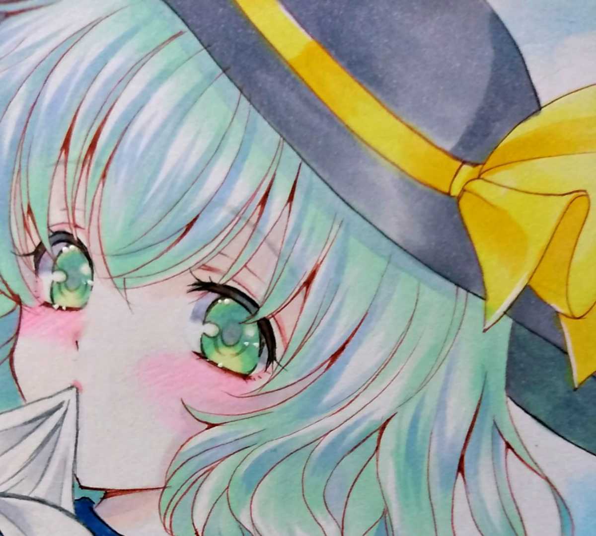 古明地こいし 体操着 体育着 ブルマ 東方project 同人 オリジナル 少女 女の子 手描きイラスト 色紙 手描きイラスト 売買されたオークション情報 Yahooの商品情報をアーカイブ公開 オークファン Aucfan Com