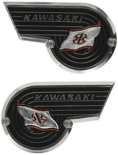 【新品未使用】KAWASAKIエンブレムリバーマーク左右セットJ20120009(カワサキ純正アクセサリー)