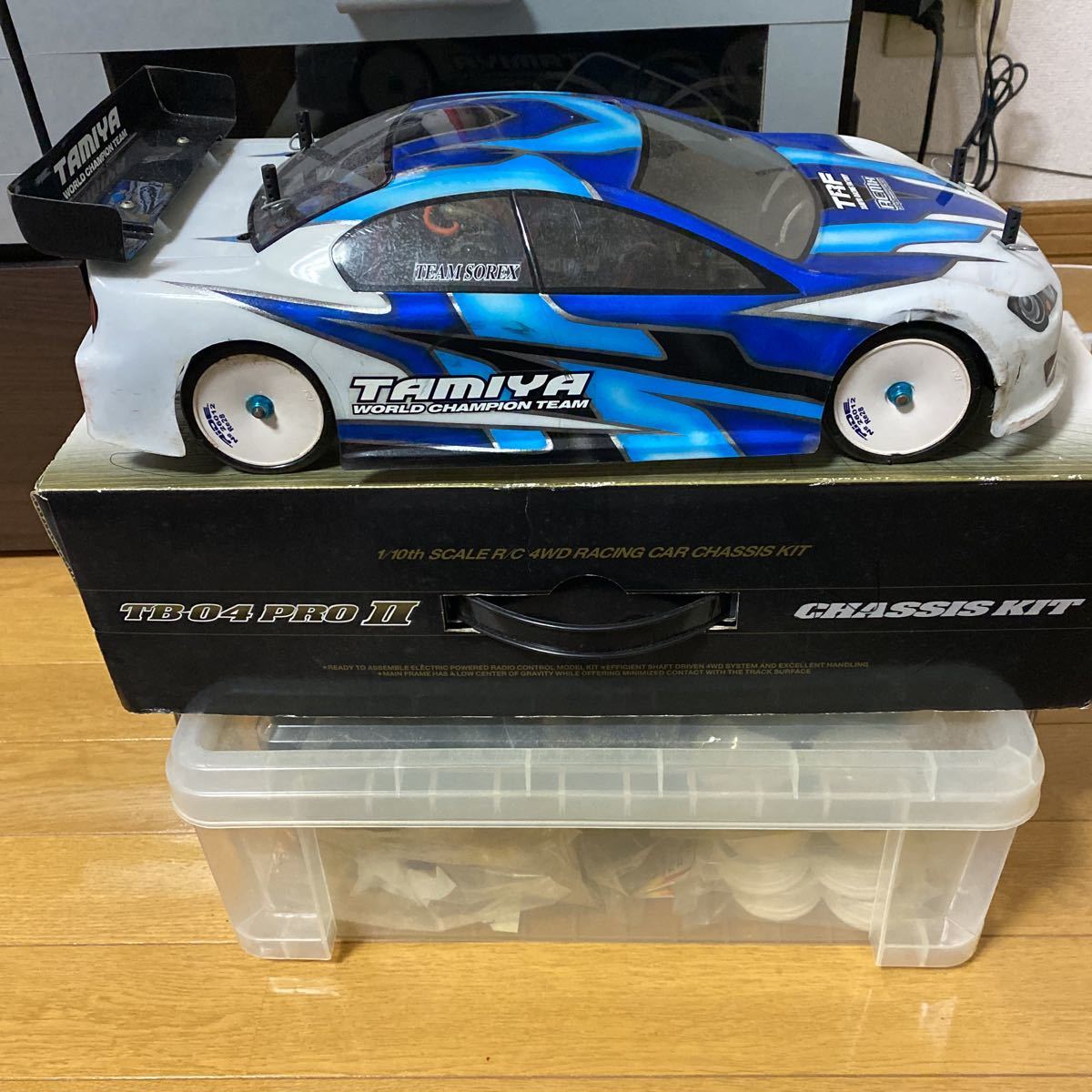 1円〜 未開封 タミヤ 1/10 電動RC 4WD TB-04 PRO シャーシキット