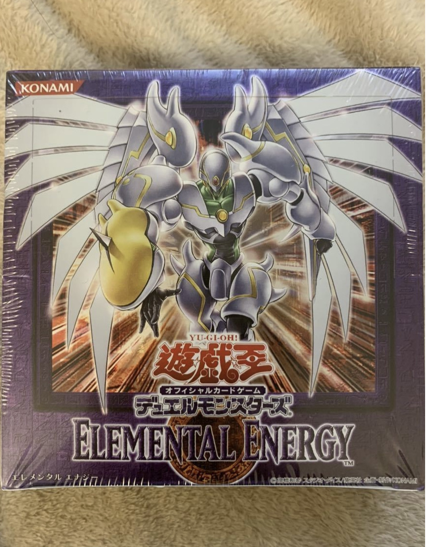 遊戯王OCG ELEMENTAL ENERGY ボックス開封済み 遊戯王OCG ELEMENTAL