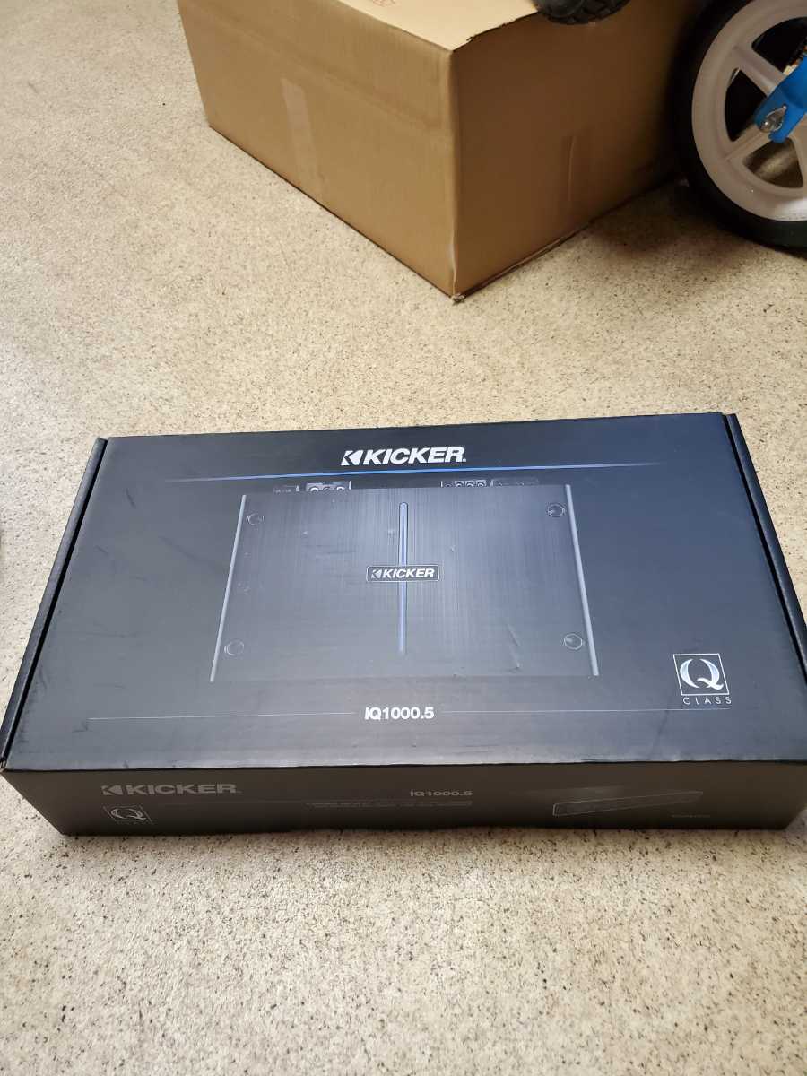 キッカー　アンプIQ1000.5 Kicker IQ1000.5 Qクラスアンプ DSP内蔵 KICKER(キッカー) ステレオ:65W