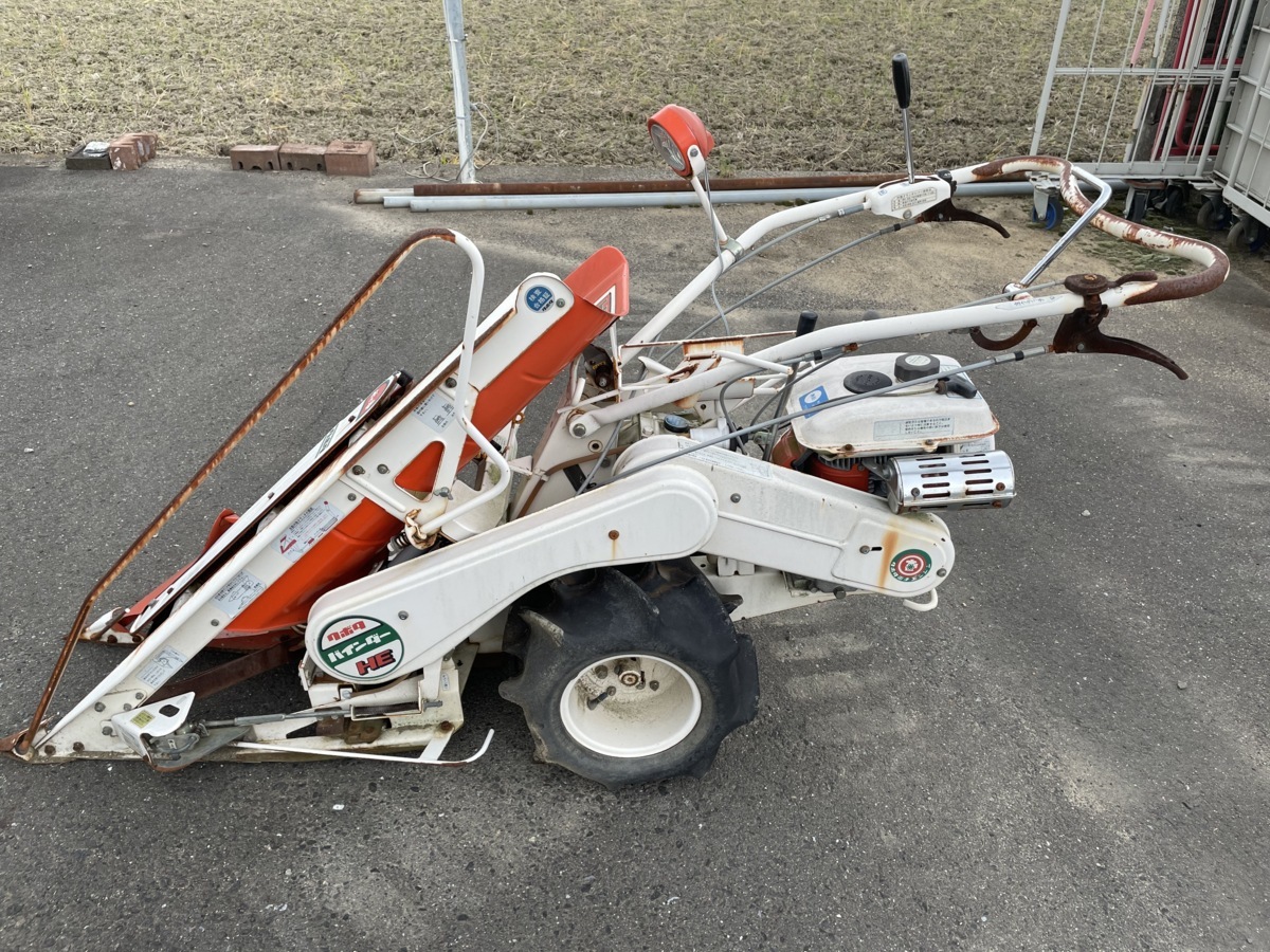 岐阜発☆クボタ KUBOTA 1条バインダー HE30A-M 農機具 刈り コンバイン 