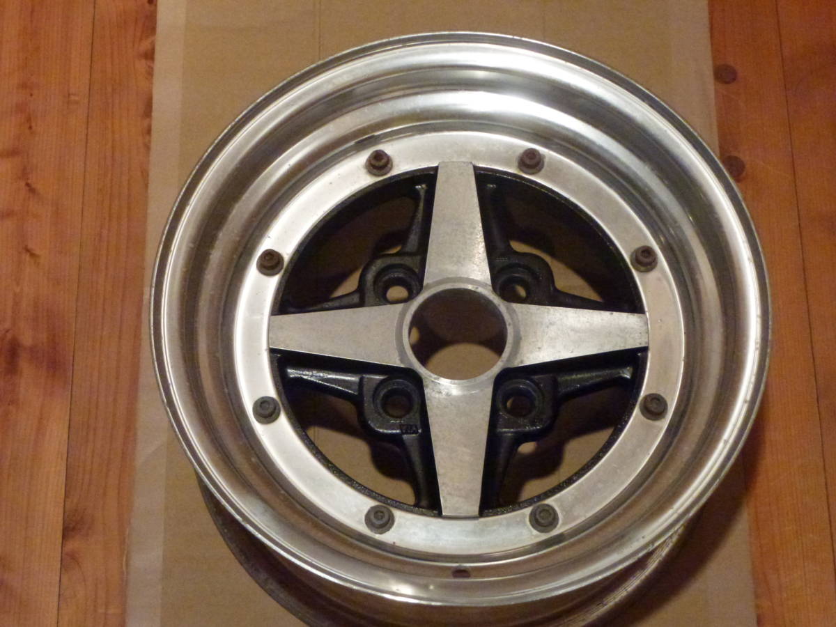 WORK　ワーク　Equip　エクィップ　エキップ　ENKEI　深リム　6.5J　旧車　AE86 ハコスカ　サニトラ　ローレル　当時物　エクイップ
