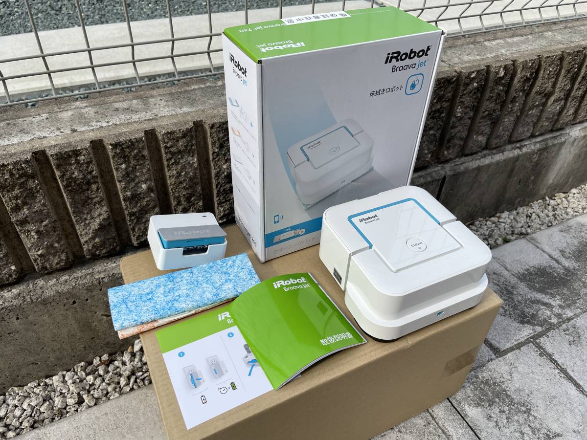 iRobot 0 床拭きロボット Braava jet ブラーバジェット240 アイ