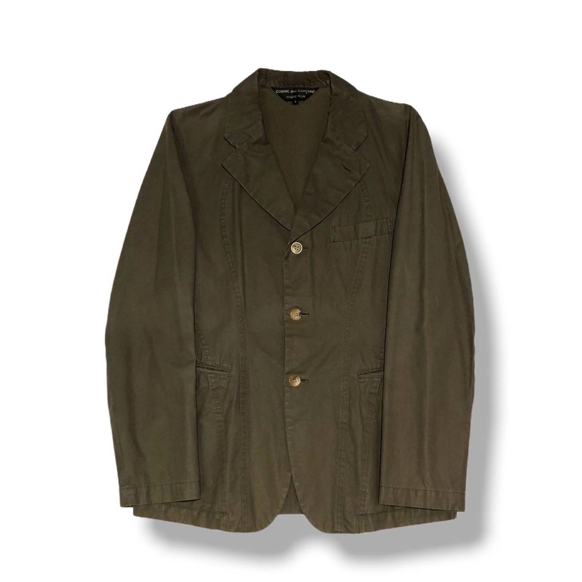 COMME des GARÇONS HOMME テーラードジャケット オリーブ 【公式通販】