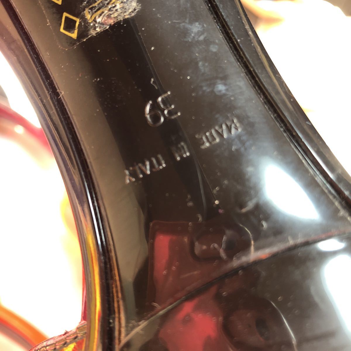 フルラ キャンディ サンダル FURLA ラバー サンダル パンプス リボン 