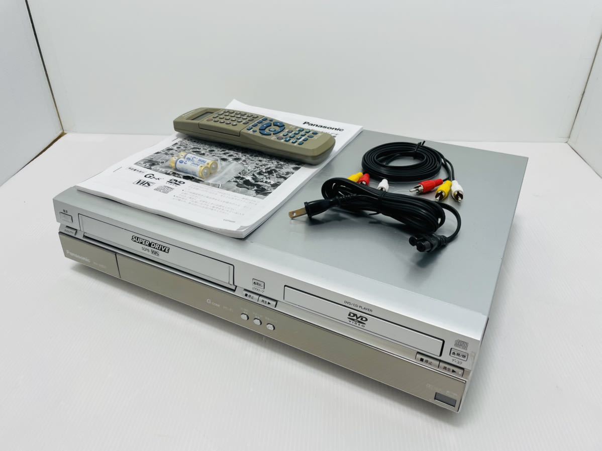 パナソニック Panasonic NV-VHD1 VHS.DVD複合機