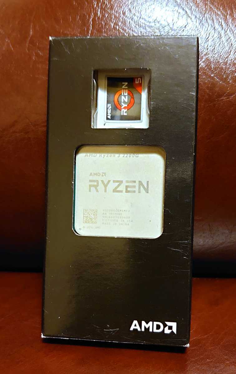 【1円~】AMD Ryzen3 2200G 【送料無料】動作未確認