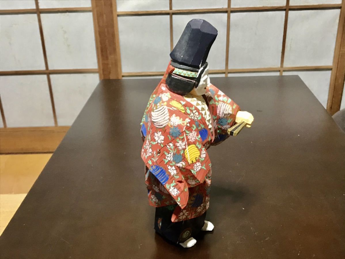 ■奈良一刀彫　木彫彩色翁像　道成寺　今西杏林_7