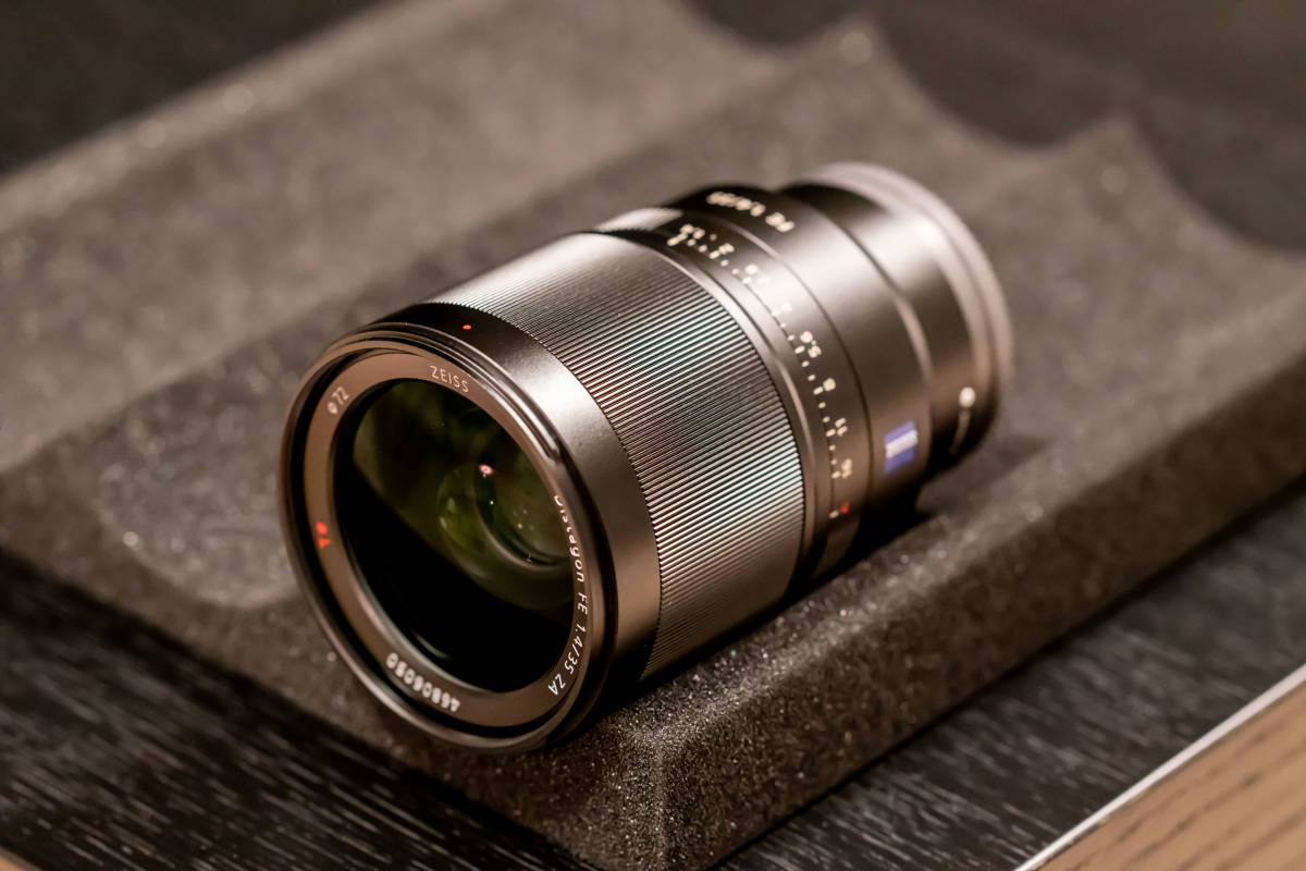 SEL35F14Z【送料無料・純正ツァイス円偏光フィルターとkenkoクロスフィルター付】 ソニー SONY Distagon T* FE 35 mm F 1.4 ZA 中古美品_3