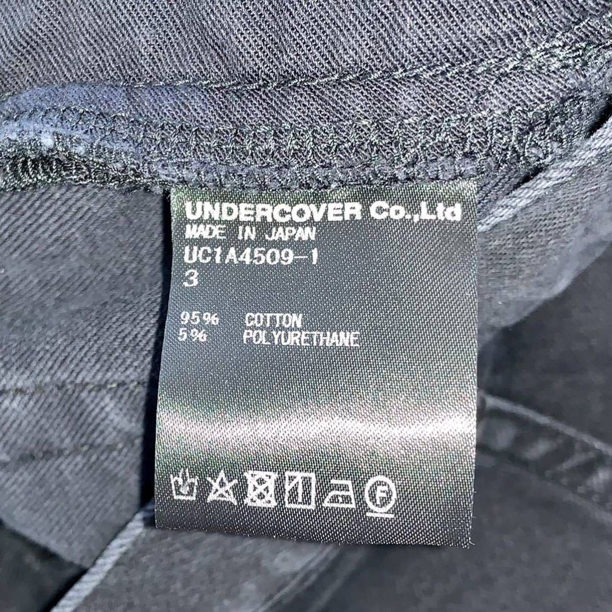 UC1A4509-1 今季 新品 定価3.9万 21ss UNDERCOVER アンダーカバー 裾 