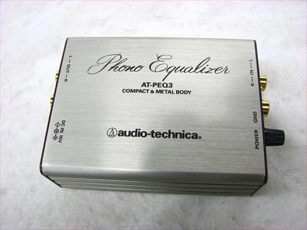 フォノイコライザー オーディオテクニカ audio-technica AT-PEQ30 | AT