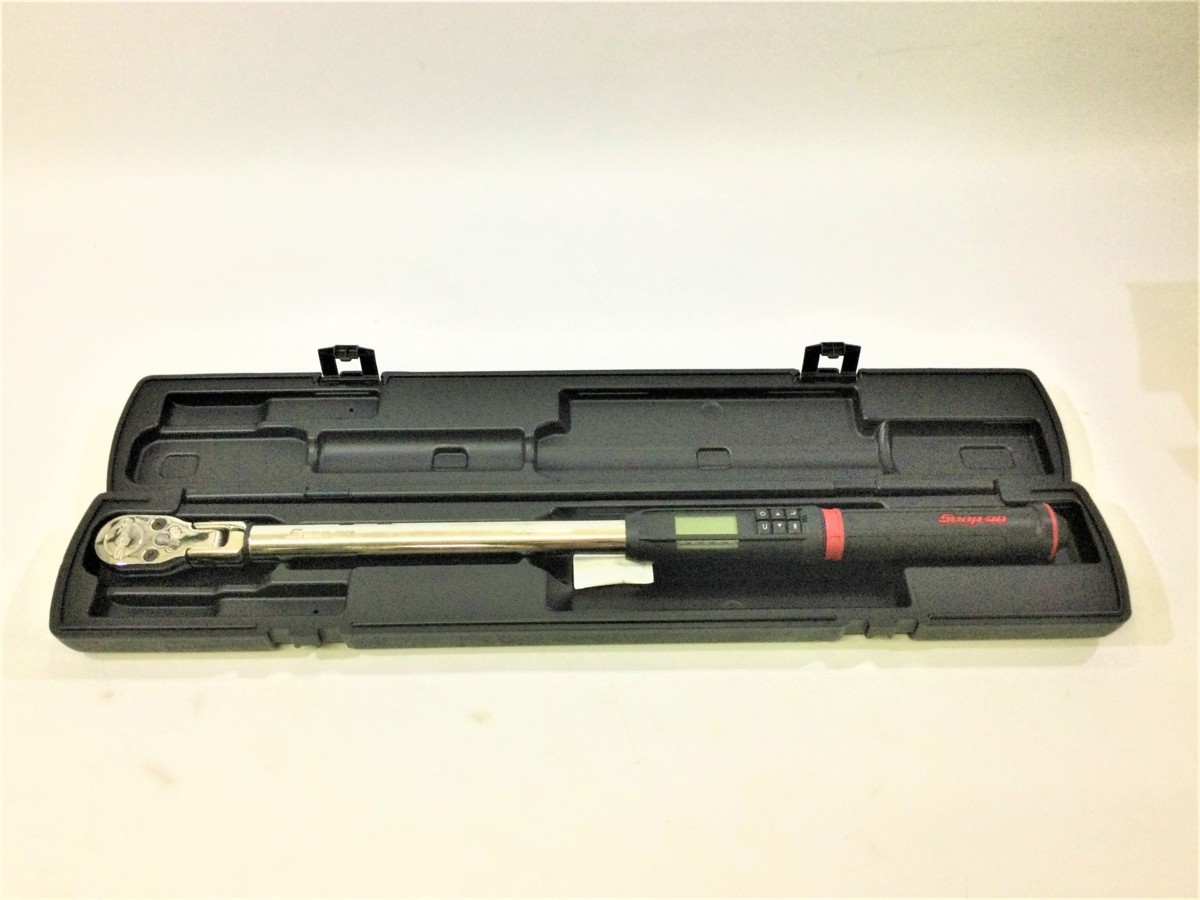◇【中古】スナップオン Snap-on 1/2 ドライブデジタルトルクレンチ　ATECH-3F250BN