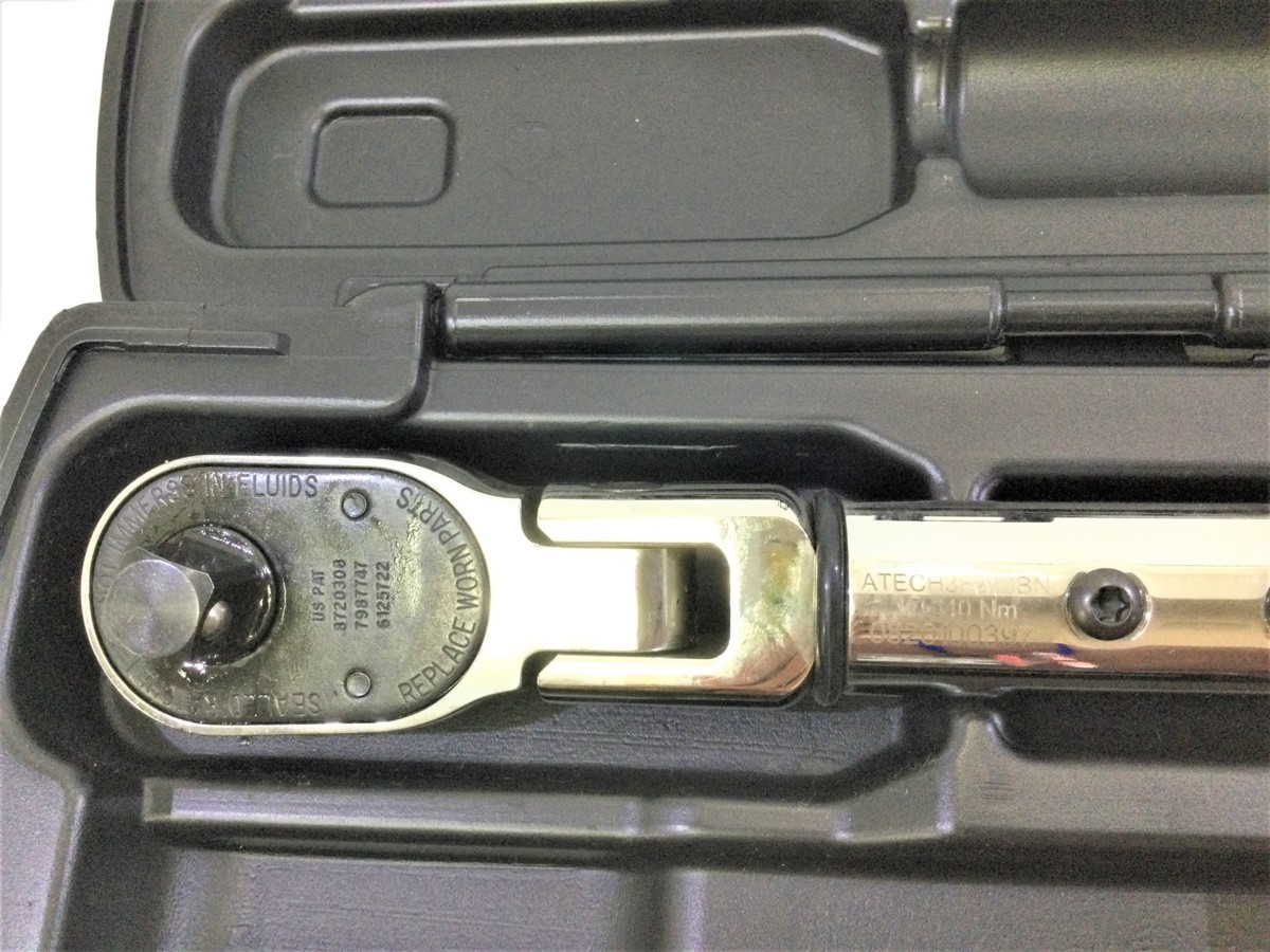 ◇【中古】スナップオン Snap-on 1/2 ドライブデジタルトルクレンチ　ATECH-3F250BN