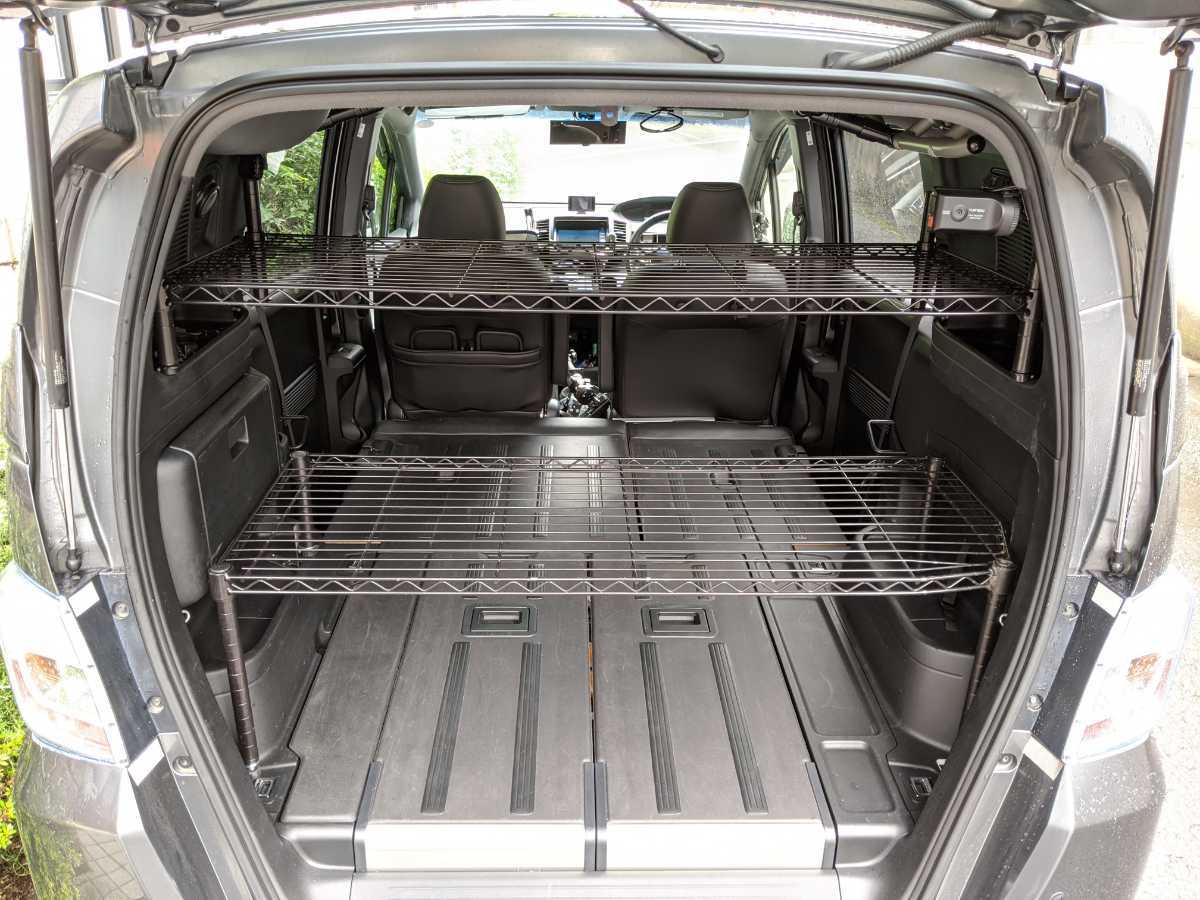 DIYのページ | - フリードスパイク ば 車のラゲッジ拡張に、インナー