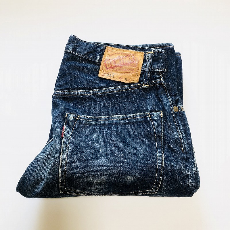 希少) 旧ドゥニーム XXモデル 32インチ 濃紺 DENIME/旧ドゥニーム 
