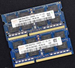 8GB (4GB 2枚組) PC3-12800S DDR3-1600 S.O.DIMM 204pin 2Rx8 (HYNIX 4G 8G) Macbook Pro iMac (DDR3)対応可能 (管:SA2132B x9s (11E_1