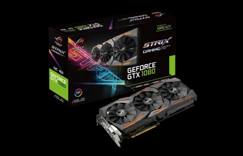 ASUS ROG-STRIX-GTX1080-O8G-GAMING 【未使用未開封品】