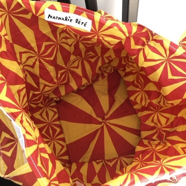 Nathalie Lete Circus Market Bag ナタリーレテサーカスマーケットバッグイラスト可愛いお洒落フランス 布製 売買されたオークション情報 Yahooの商品情報をアーカイブ公開 オークファン Aucfan Com