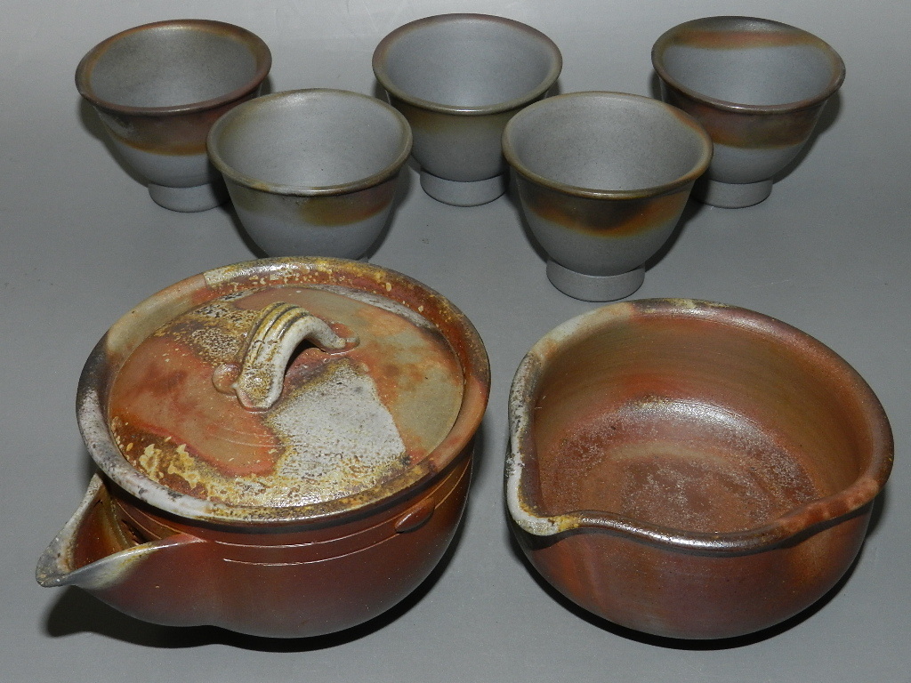 和】古備前 三耳壺水指 箱付（桃山時代） 古備前 備前三耳壺 文化遺産