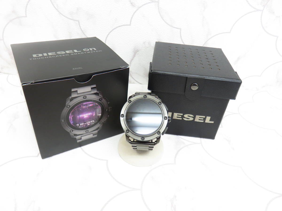 【大黒屋】【中古美品】DIESEL ディーゼル スマートウォッチ DT2017　別売りDT0012ベルトセット