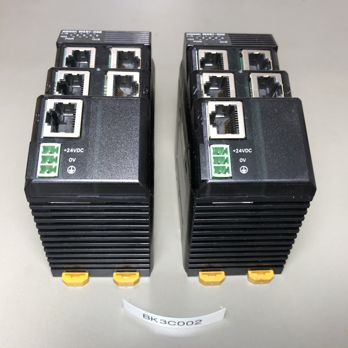 omron オムロン W4S1-05B スイッチングハブ オムロン 2点セット（複数