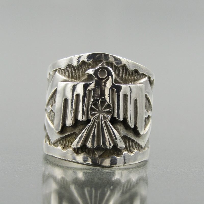 サンシャインリーヴス　サンダーバードダブルスタンプ20.5号リング サンシャインリーヴスサンダーバードダブルスタンプ20.5号リング