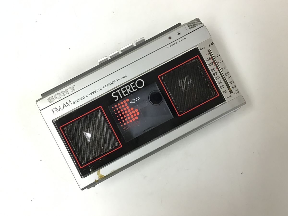 WA-66 SONY - FM⁄AM ラジカセ Yahoo!オークション FM AM 品 ソニー