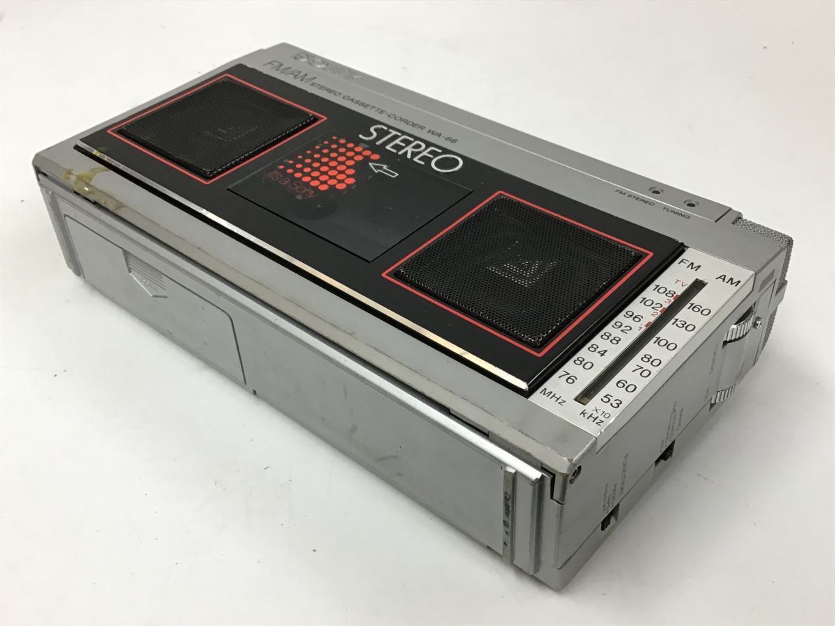 WA-66 SONY - FM⁄AM ラジカセ Yahoo!オークション FM AM 品 ソニー