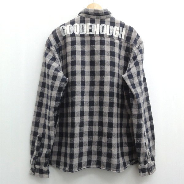 GOOD ENOUGHネルシャツ GOOD ENOUGH/グッドイナフ ネルシャツ 90年代 Made in JAPAN (USED