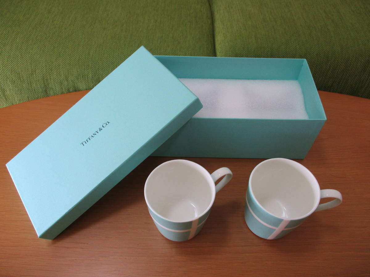 【TK】未使用TIFFANY&Co. ティファニー　ABCベア 食器3点セット 未使用】ティファニー Tiffany & Co. ペアマグカップ 元箱付属