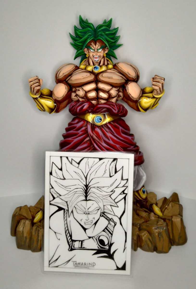 一番くじ ドラゴンボール改 ～最強ライバル編～ ブロリー フィギュア ラストワン賞 リペイント 二次色彩 ２Dペイント ドラゴンボール_9