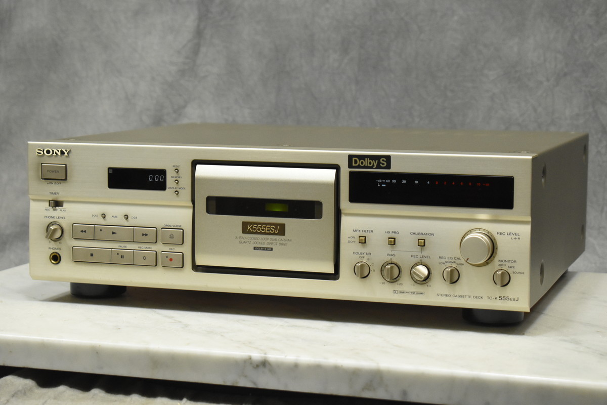 SONY ソニー TC-K555ESJ カセットデッキ 【ジャンク品】