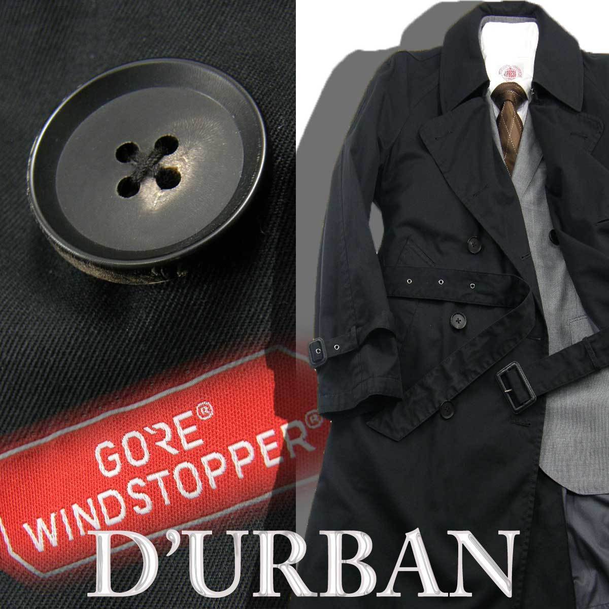新品 D’URBAN × ゴア ウインドストッパー 【撥水性 防風性 透湿性】 春秋 トレンチコート M ★310608 ダーバン