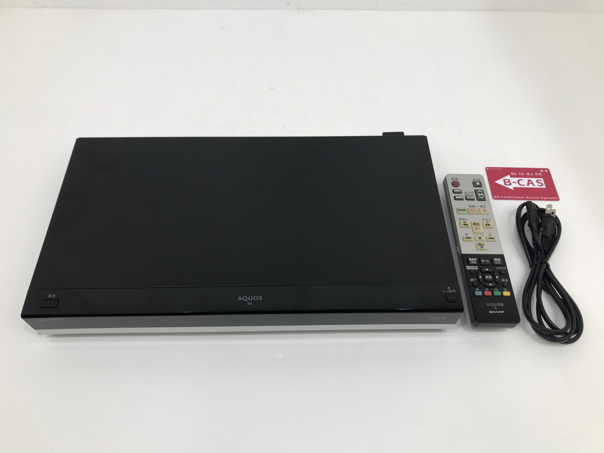 SHARP AQUOS シャープ ブルーレイレコーダー | 500GB HDD - ブルーレイ