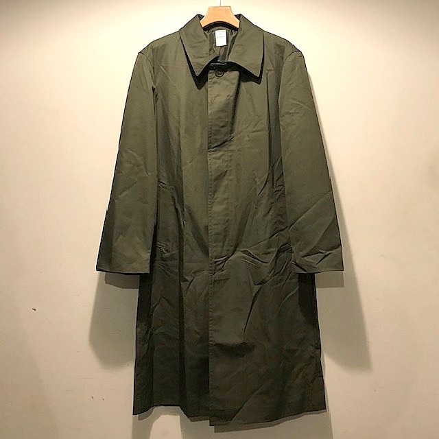 デッドストック】新品 フランス軍 ギャバジンステンカラーコート 