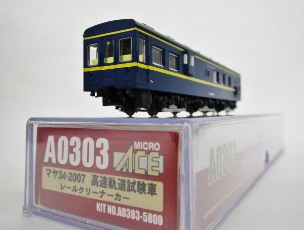  マイクロエース A0303 マヤ34-2007 高速軌道試験車 ジャンク ag0331b08(客車)｜売買されたオークション情報、yahooの商品情報をアーカイブ公開 - オークファン 客車