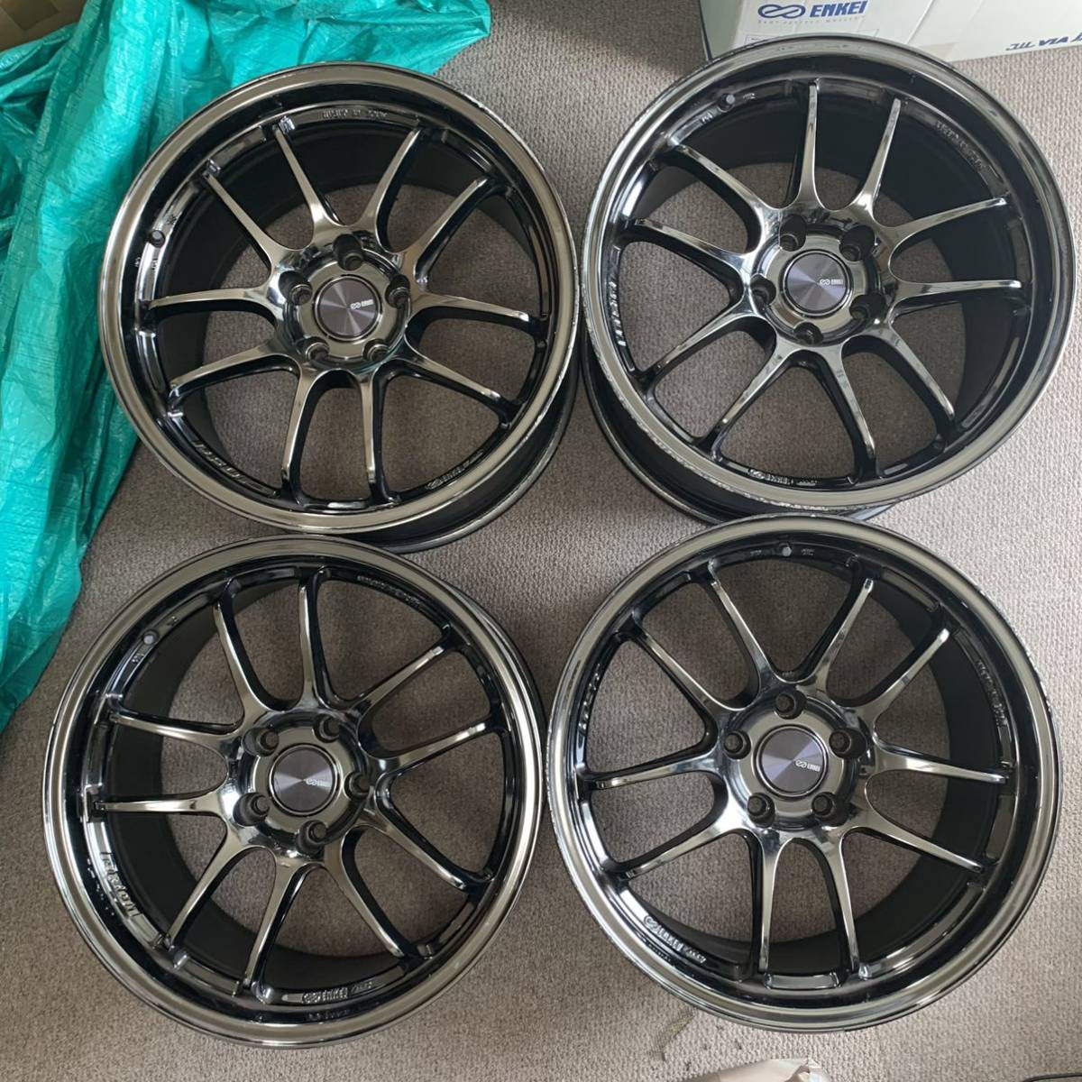 ENKEI エンケイ PerformanceLine PF01 ホイール 18 X 7.5J +45 5穴 100 