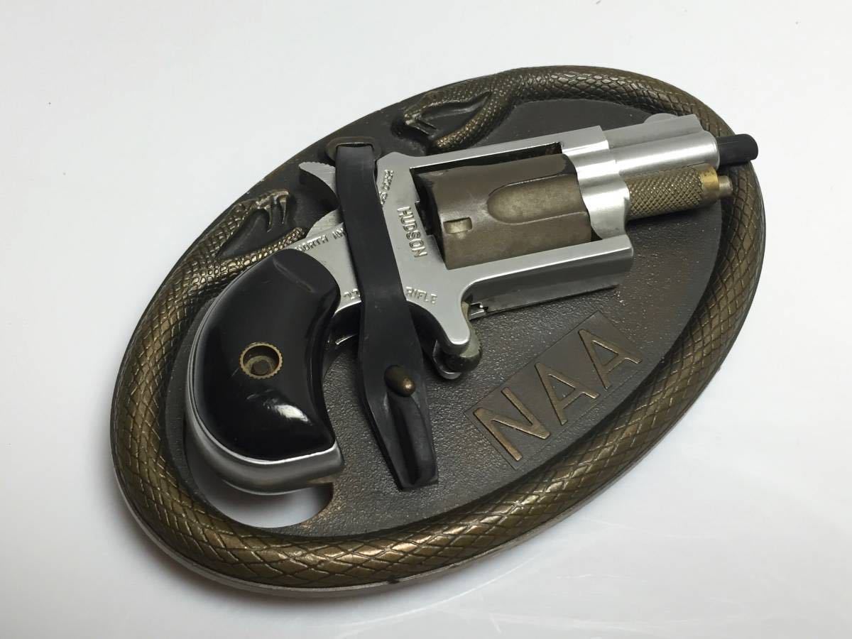 NAA ハドソン] ミニ・デリンジャー バックル付 金属モデルガン (中古