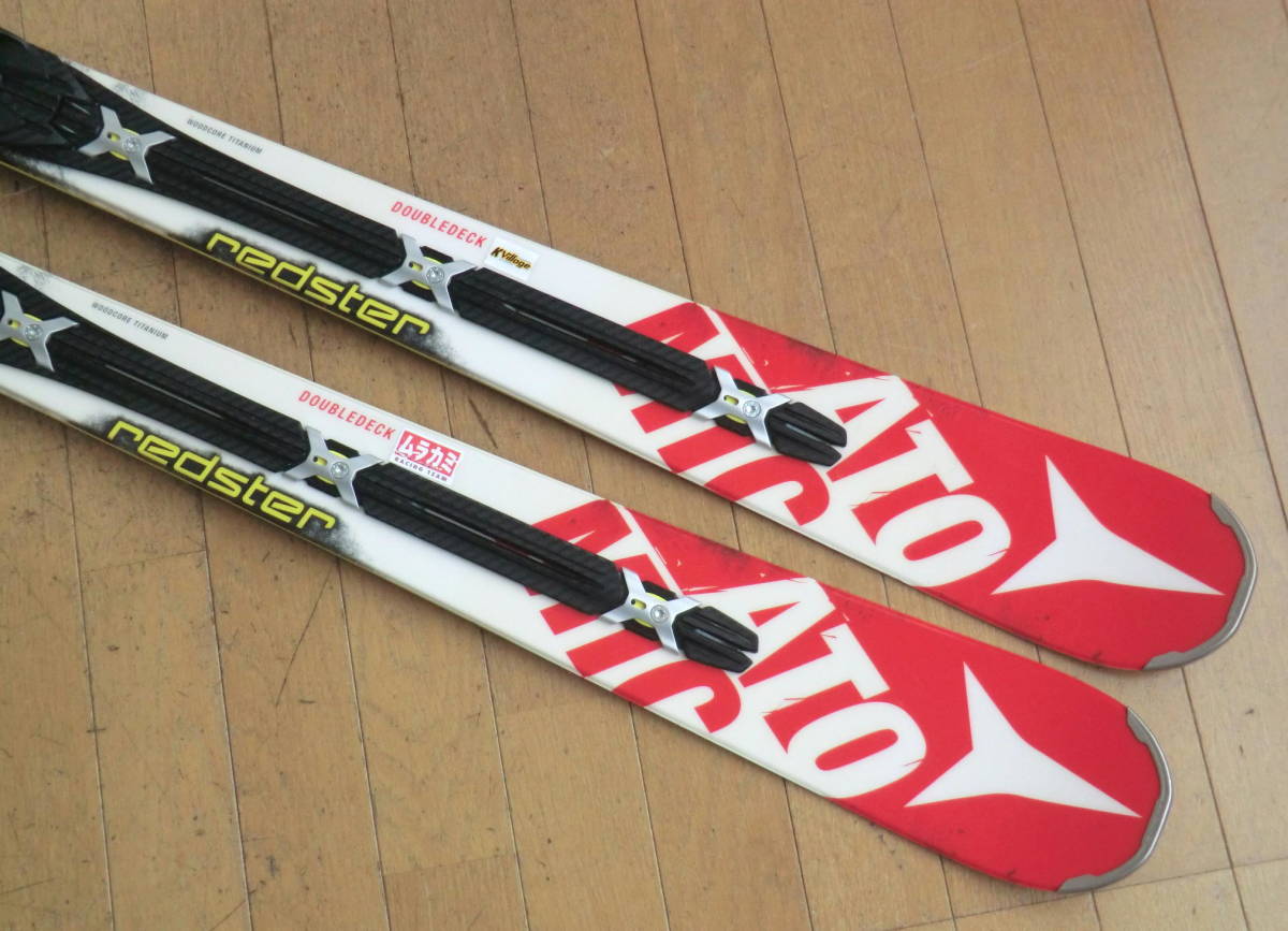 即日発送OK アトミック/ATOMIC REDSTER GS DOUBLEDECK RACE ROCKER 184cm 調整ビン付 WAX済 ...