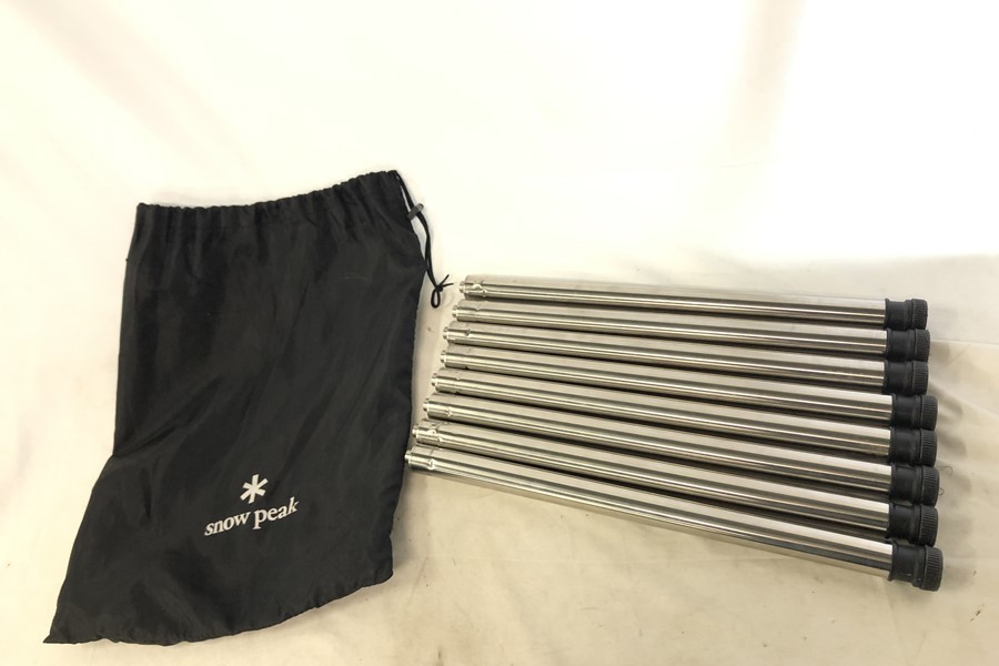  東京 snow peak スノーピーク アイアングリルテーブル 400脚セット 4セット(キャンプ、アウトドア用品)｜売買されたオークション情報、yahooの商品情報をアーカイブ公開 - オークファン その他