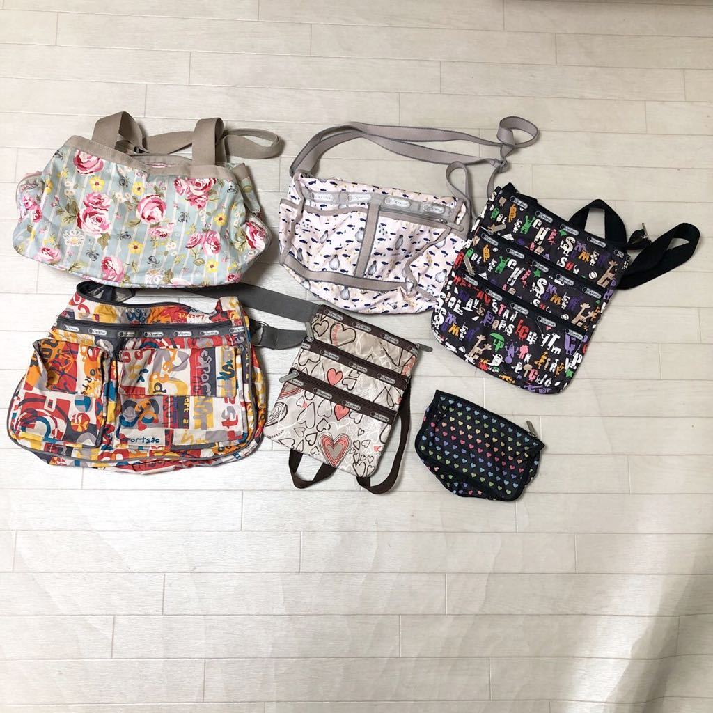 1914☆6点セット LeSportsac レスポートサック トートバッグ 