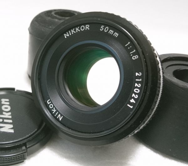 人気！美品NIKON ニコン AI-S NIKKOR 50mm F1.8 パン