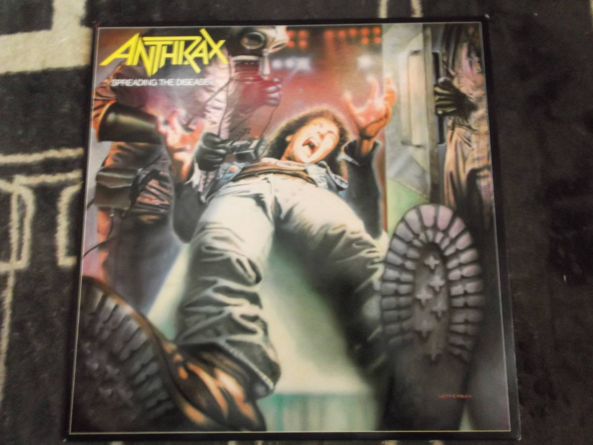 ANTHRAX SPREADING THE DISEASE VINYL(一般)｜売買されたオークション情報、yahooの商品情報をアーカイブ