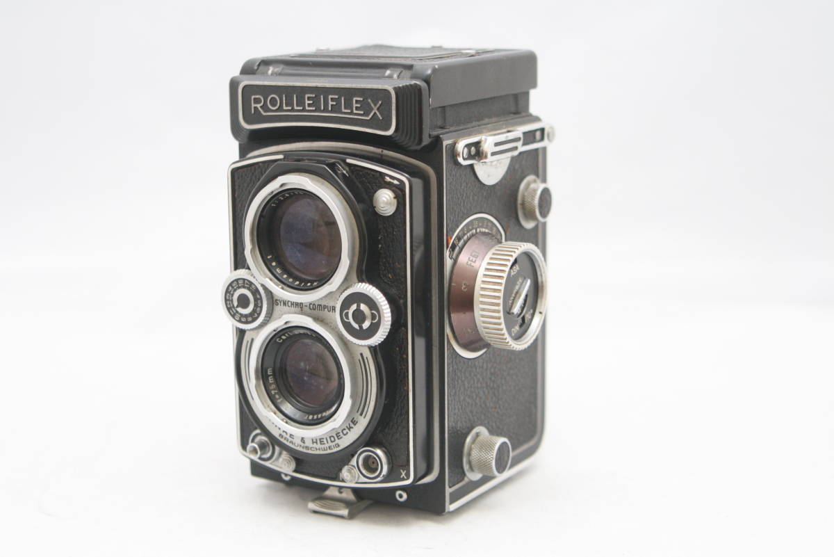 Rolleiflex ローライフレックス Tessar 75mm F3.5 MX-EVS 二眼レフ