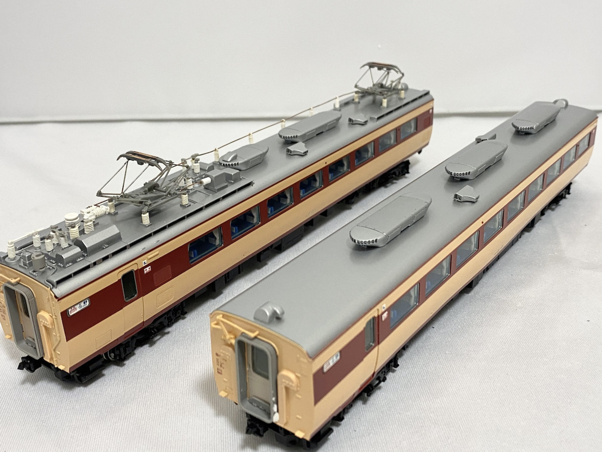 TOMIX HO 485系 モハ485 + モハ484 初期型 M車 国鉄特急色