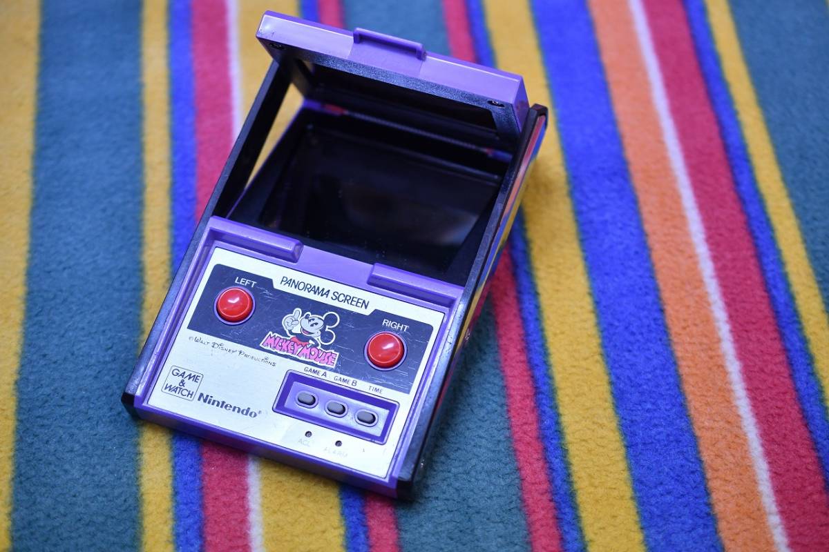 任天堂 ゲームウォッチ パノラマスクリーン 当時物 Yahoo!オークション