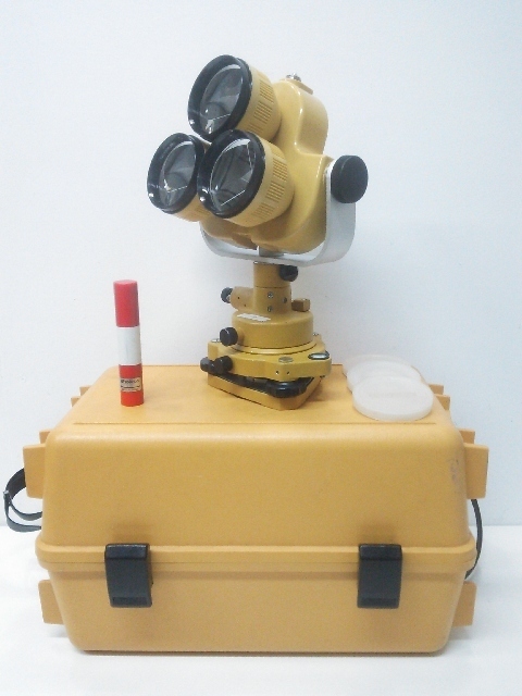 【1円スタート！】TOPCON トプコン 一素子プリズム EDM ACCESSORIES-3 測量機器 動作良好 A7728_1