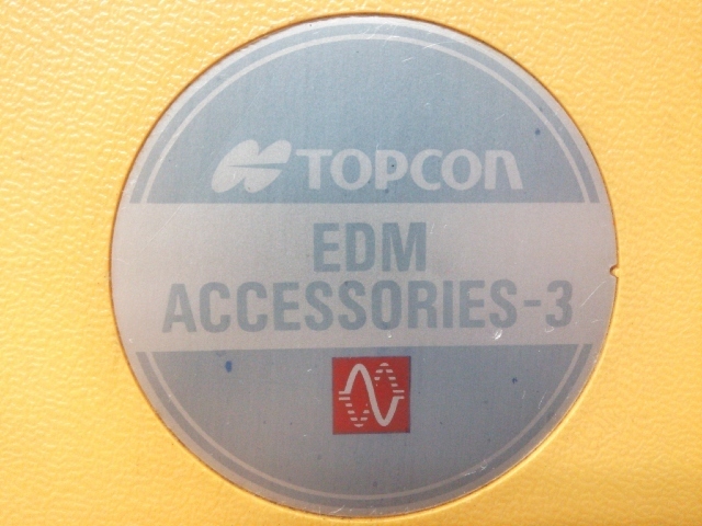 【1円スタート！】TOPCON トプコン 一素子プリズム EDM ACCESSORIES-3 測量機器 動作良好 A7728_8